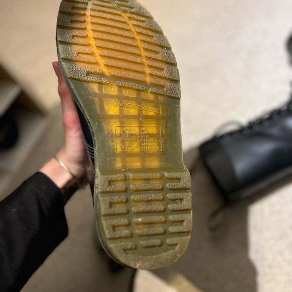 Dr. Martens 1914 Black Combat Boots - Picture 7 of 8